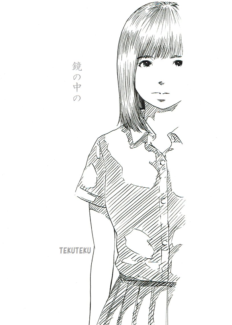 #イラストを左右反転させるとその人の本当の画力がわかる 
#ペン画 #illustration #オリジナルイラスト 