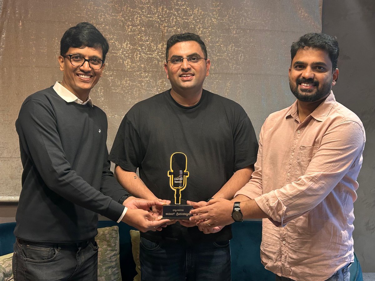 Vasant Shetty | Building Mundhe Banni tweet media