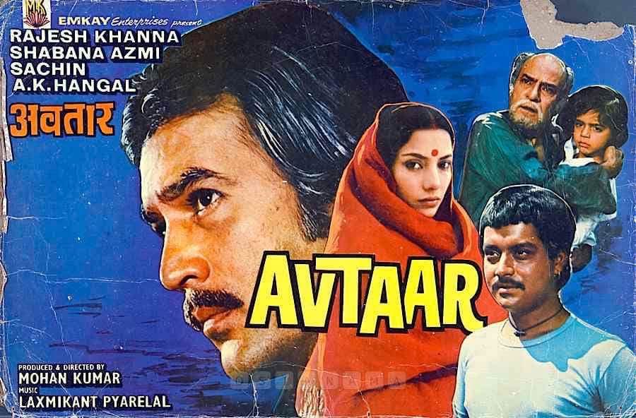BollyMemories's tweet photo. #43YearsOfAvtaar 11Mar1983
 
#RajeshKhanna #ShabanaAzmi #GulshanGrover #Sachin #Shashipuri #PritiSapru #RajniSharma #MadhuMalini #SujitKumar #AKHangal #YunusParvez #MadanPuri

#AnandBakshi 
#LaxmikantPyarelal

#MohanKumar https://t.co/JgV4W9RQFT