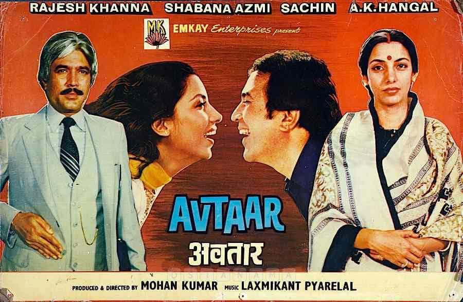 BollyMemories's tweet photo. #43YearsOfAvtaar 11Mar1983
 
#RajeshKhanna #ShabanaAzmi #GulshanGrover #Sachin #Shashipuri #PritiSapru #RajniSharma #MadhuMalini #SujitKumar #AKHangal #YunusParvez #MadanPuri

#AnandBakshi 
#LaxmikantPyarelal

#MohanKumar https://t.co/JgV4W9RQFT
