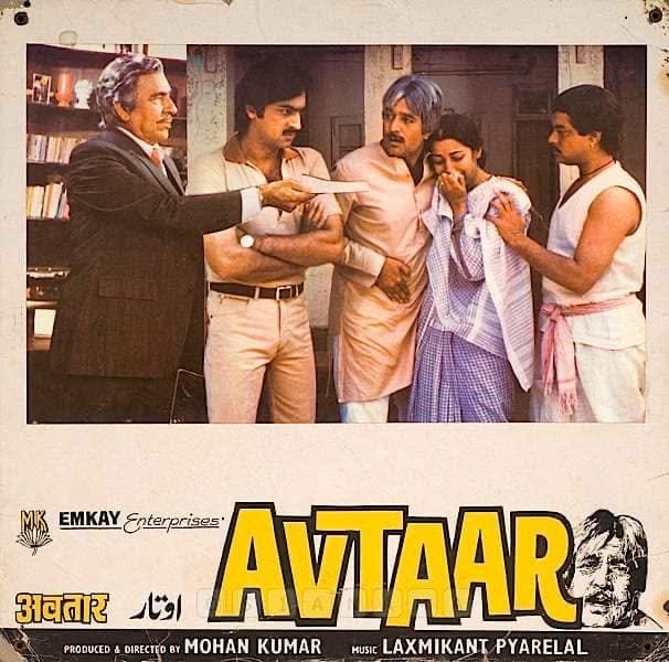 BollyMemories's tweet photo. #43YearsOfAvtaar 11Mar1983
 
#RajeshKhanna #ShabanaAzmi #GulshanGrover #Sachin #Shashipuri #PritiSapru #RajniSharma #MadhuMalini #SujitKumar #AKHangal #YunusParvez #MadanPuri

#AnandBakshi 
#LaxmikantPyarelal

#MohanKumar https://t.co/JgV4W9RQFT