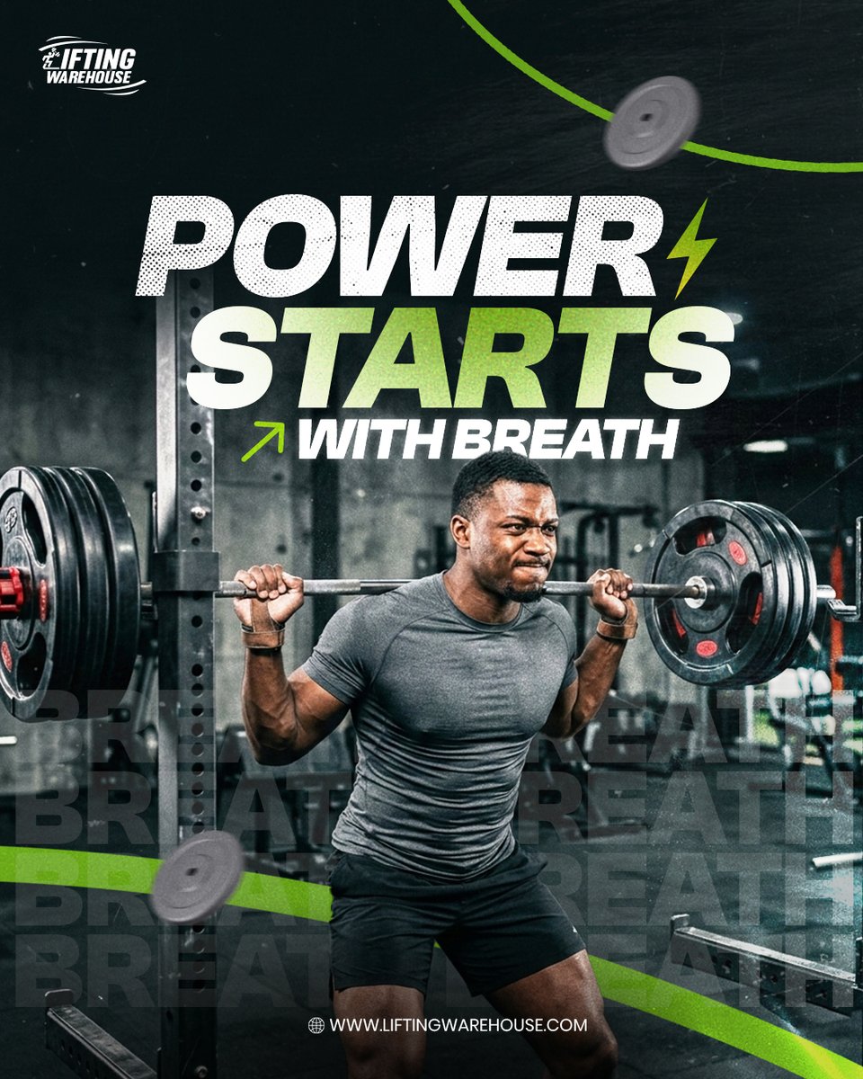 Liftingwhouse's tweet photo. Breathing isn’t just automatic — it’s a strength tool.
Proper breathing helps stabilize your core, protect your spine, and generate more power during heavy lifts.

That’s why experienced lifters brace before the rep.
Control your breath, control the lift. https://t.co/xtocsXLpVg