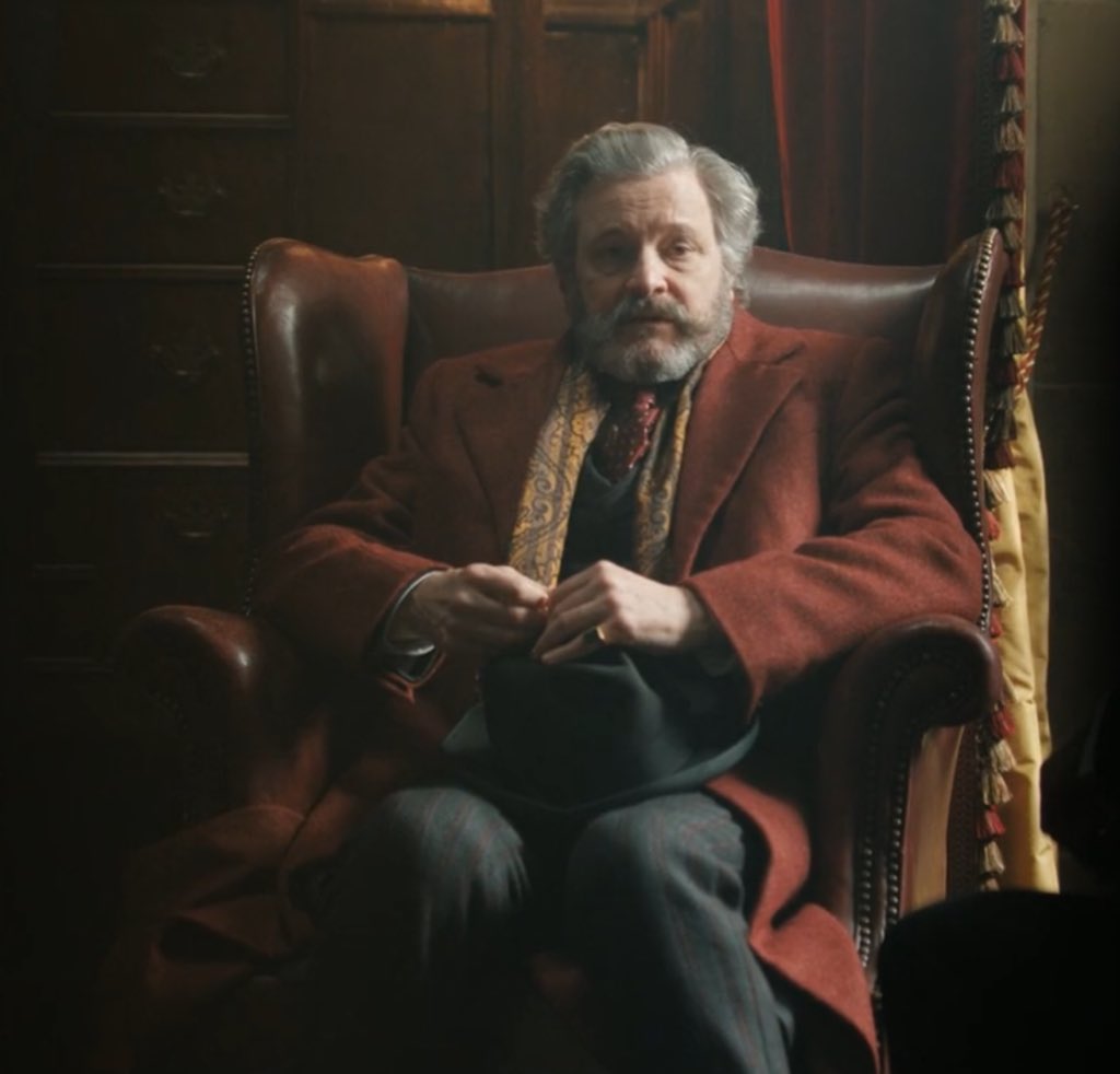 in mycroft’s eyes, bucebear is just a fragile and petite old man