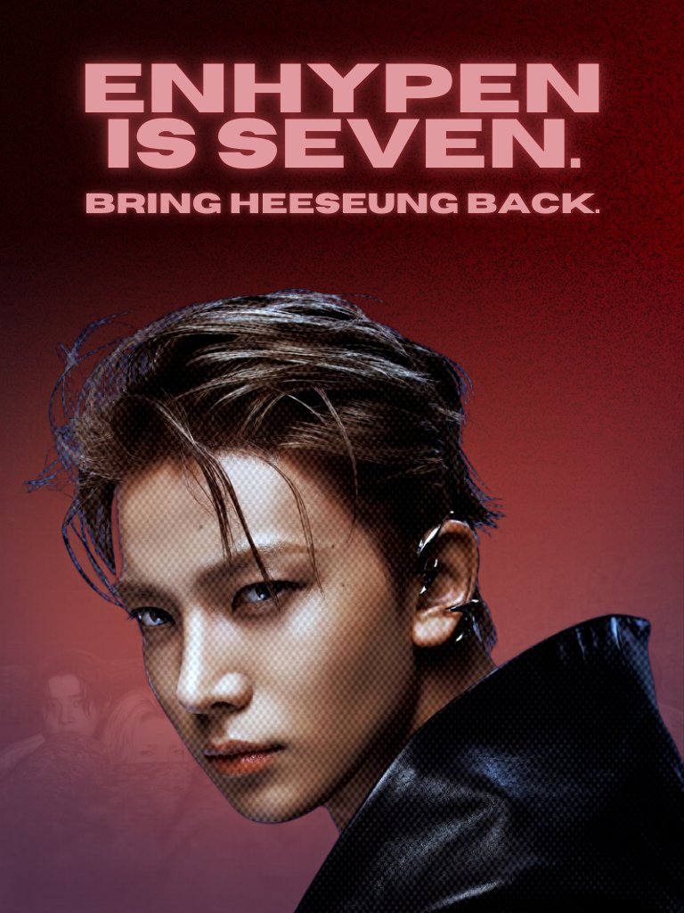 ArifinCoy110418's tweet photo. @hooniephen Amin amin

@BELIFTLAB We hope for opportunities for
 LEE HEESEUNG to explore solo activities while continuing as a member of ENHYPEN.

HEESEUNG WITH ENHYPEN
#COMBACKHEESEUNG 
#SEVEN_OR_NOTHING 
#SevEN_ALWAYS 
#ENHYPEN_HOME 
#ENHYPENIS7
#AlwaysWithYou https://t.co/pm8J3rsUZC