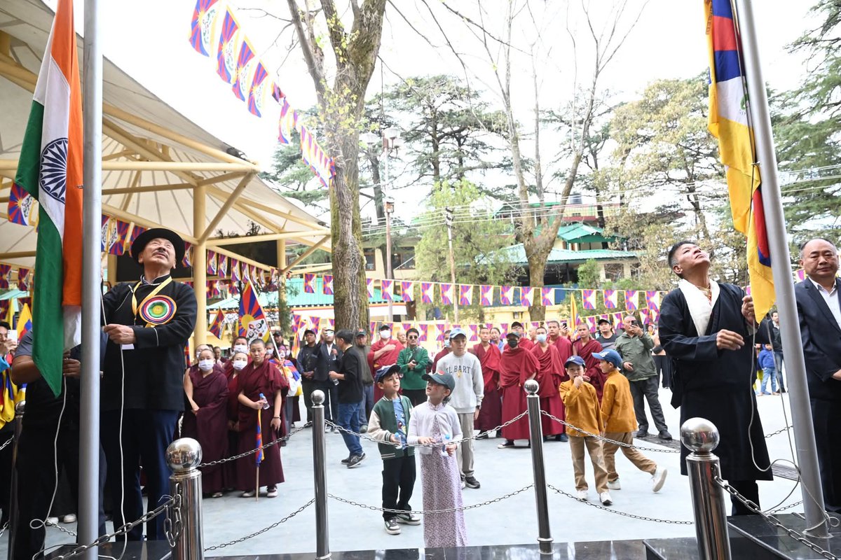 rkkhrimey's tweet photo. Yesterday, I had the honour of attending the 67th Anniversary of Tibetan National Uprising Day in Dharamshala.

As we look ahead, may the spirit of unity, compassion, and determination continue to guide the Tibetan community and its supporters around the world. https://t.co/OVZm2eE9Ac