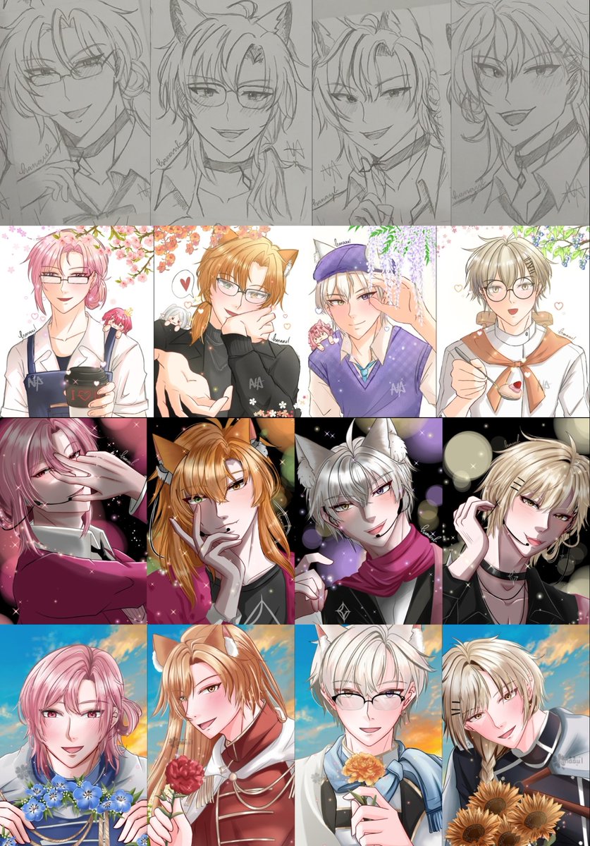 Hanaaul (ngerjain pr) | 🌒🍧🐟 tweet media