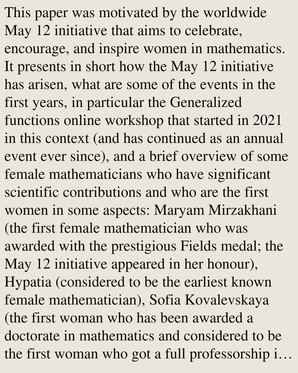 Math History and Overview Papers tweet media