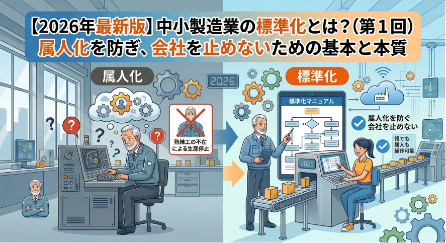 中小製造業の標準化とは？（１）：属人化を防ぎ、会社を止めないための基本と本質｜#KAIZEN三四郎 <a href="/PROFECT_TED/">プロフェクト株式会社【公式】</a> note.com/kaizen_sanshir… 

#中小製造業 #品質管理 #属人化 #技術継承 #業務改善 #標準化 #生産性向上 #生産管理 #生産管理システム #製造業 #製造業DX