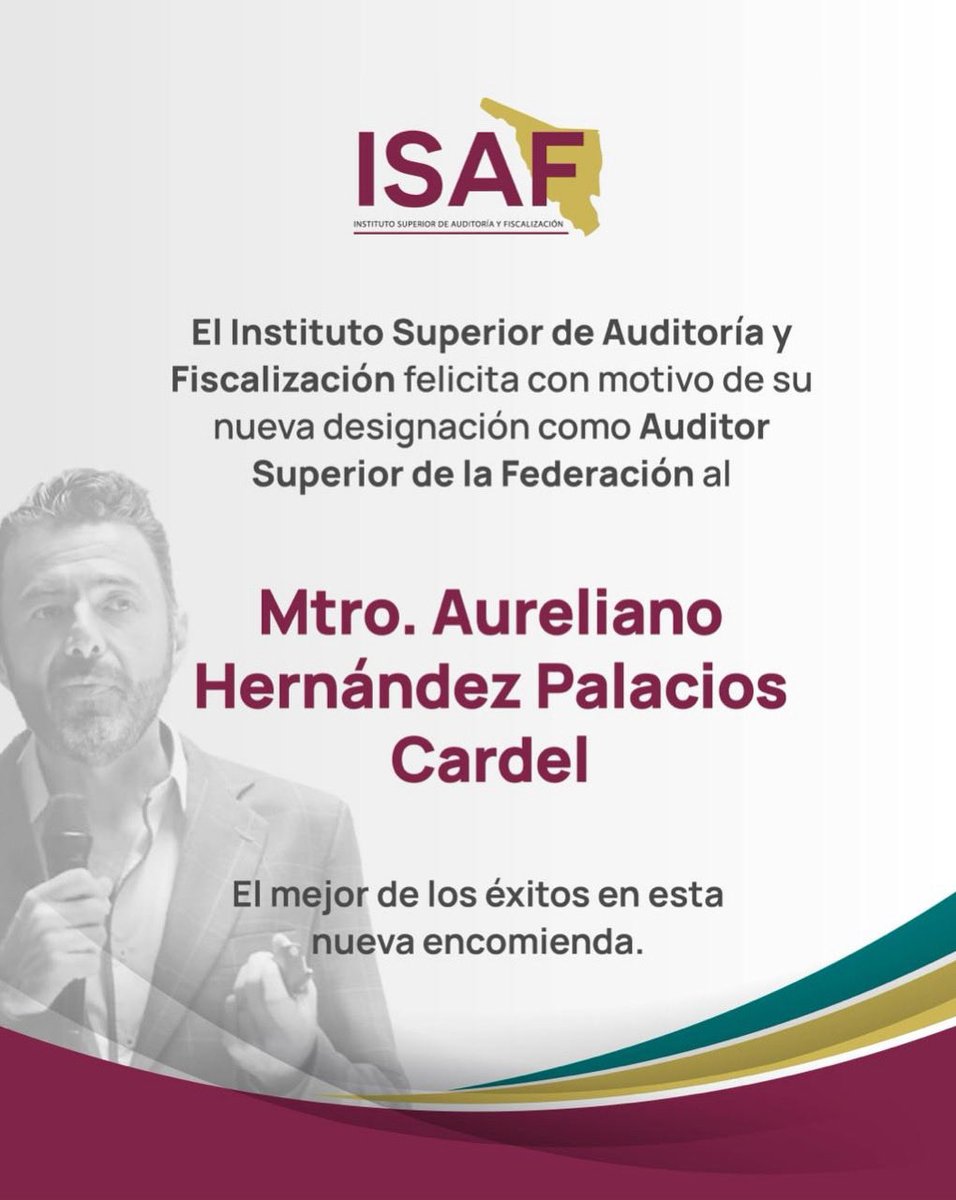 Instituto Superior de Auditoría y Fiscalización tweet media