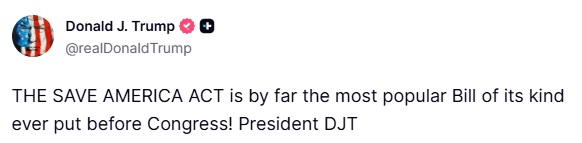 Commentary Donald J. Trump Posts From Truth Social tweet media