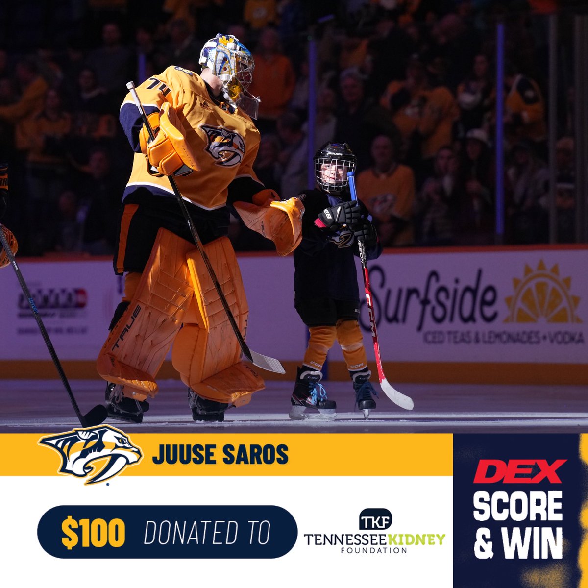 Nashville Predators Foundation tweet media