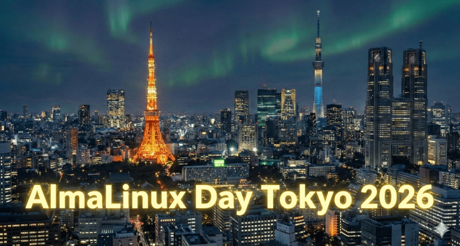 AlmaLinuxJP's tweet photo. AlmaLinux Day Tokyoの動画を公開しました！

connpassの資料ページからご確認ください

https://t.co/NYyDIbPLP5

#AlmaLinuxDayTokyo https://t.co/Ptf9QTKUbv