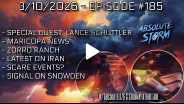 Richard74702651's tweet image. Absolute Storm: Ep185 03-10-2026 #AbsoluteStorm #Ep185 #Maricopa #Iran #ZorroRanch #Snowden

Click on link...

darkness2light.net/index.php/en/?…