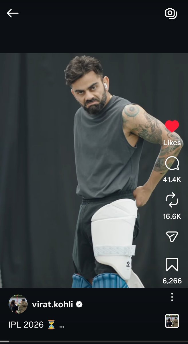 Someone from RCB tweet media