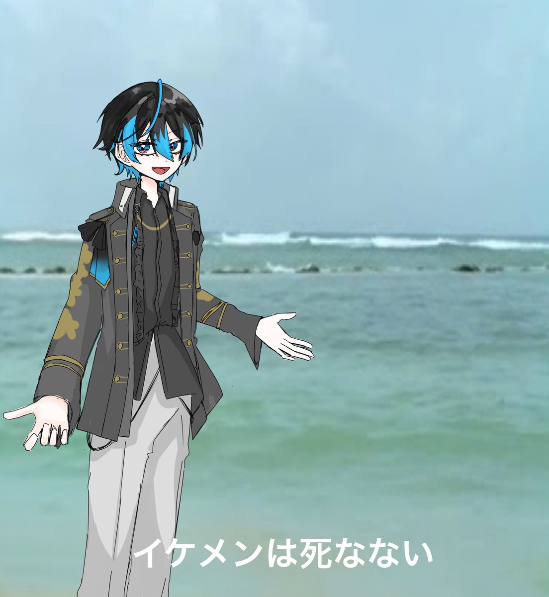 Chiri_Men_0707's tweet photo. ずっと描きたかった某映画パロです。
 #ね絵いろ https://t.co/fZtHbmDz8Y