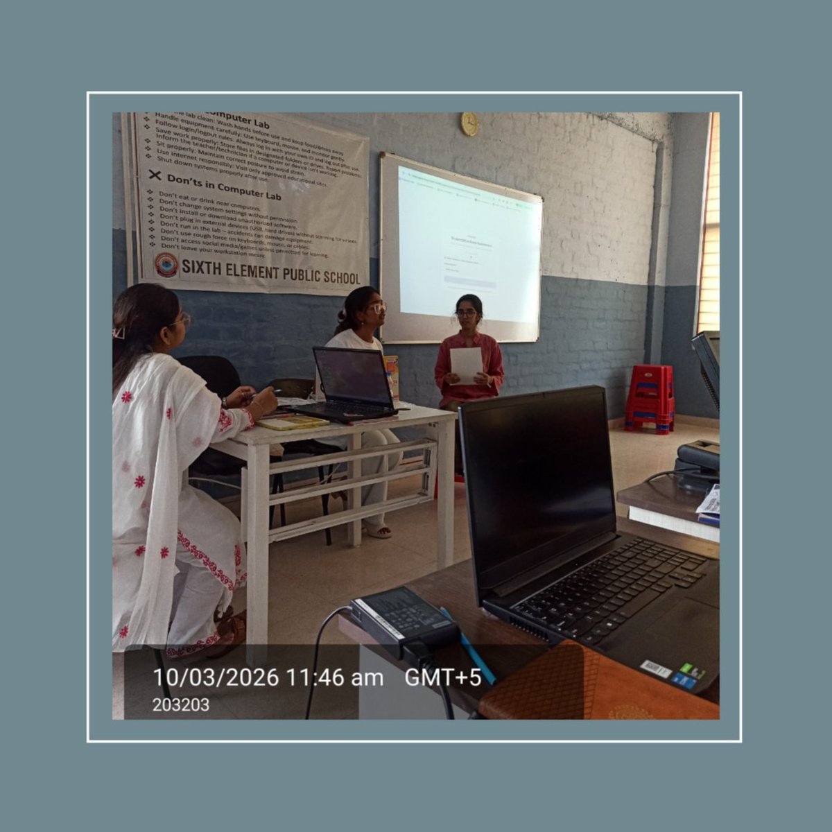 TrustESMART's tweet photo. Stanford Graduate School of Education and Tilli's partnership with Sixth Element Public School aims to revolutionize learning. We commend Kavindya Thennakoon, Ishani Rai, and Mansi's visionary leadership and look forward to a fruitful partnership. #esmartcharitabletrust #sixtheps https://t.co/Jixfu29hCB