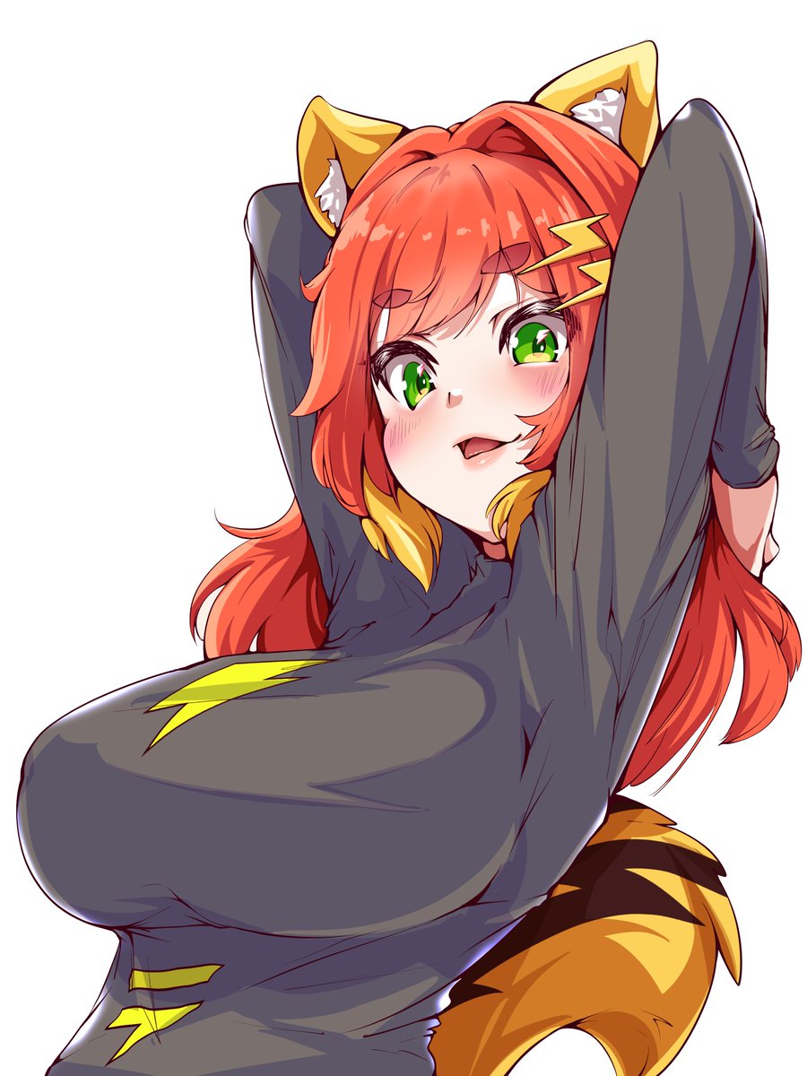 ハピバ！🎉
うっふんポーズらいりすちゃんよぉーん😘

 #らいらいスケッチ