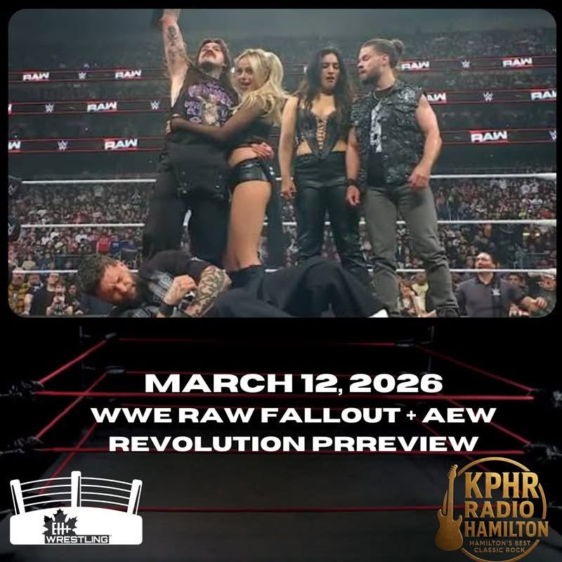 Join Boris,Hutch &amp; Yorke as they chat about the last week in #WWE including Balor out of Judgement Day, CM Punk as a heel, Cody/Drew + They preview #AEWRevolution 

ehplusproductions.com/podcast/eh-wre…

#ProWrestling #WWERaw #Smackdown #AEW #AEWDynamite #Podcast