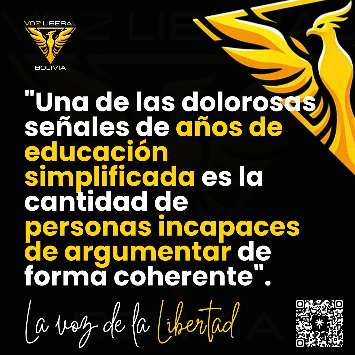 Voz Liberal Bolivia tweet media