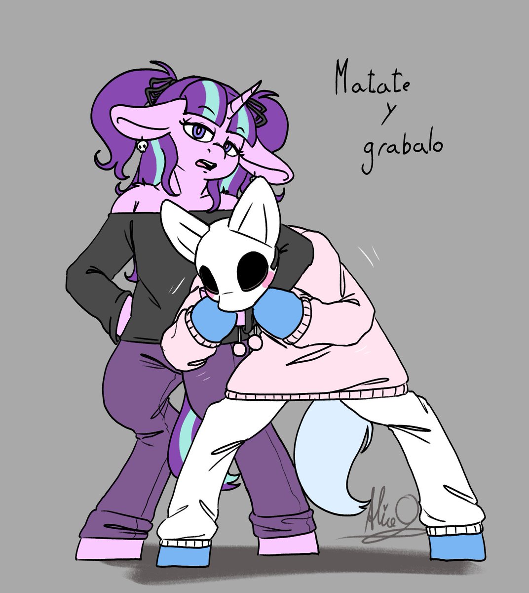 They saw a stallion
#tamers12345