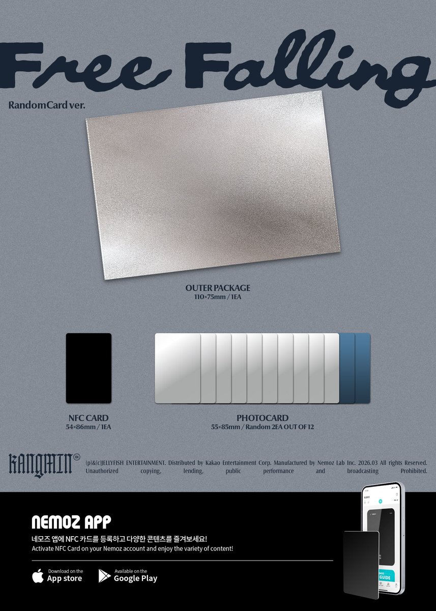 the_verivery's tweet photo. [🔉]
KANGMIN 1st Single Album
[Free Falling] 예약 판매 오픈 안내
(RandomCard ver.)

👉https://t.co/wDuITM99mE 
👉 https://t.co/vefIXddHNn 
👉 https://t.co/0zlBOMliqw 

#강민 #KANGMIN #VERIVERY
#Free_Falling
#20260326_6PM https://t.co/Mx1JHUKdyC