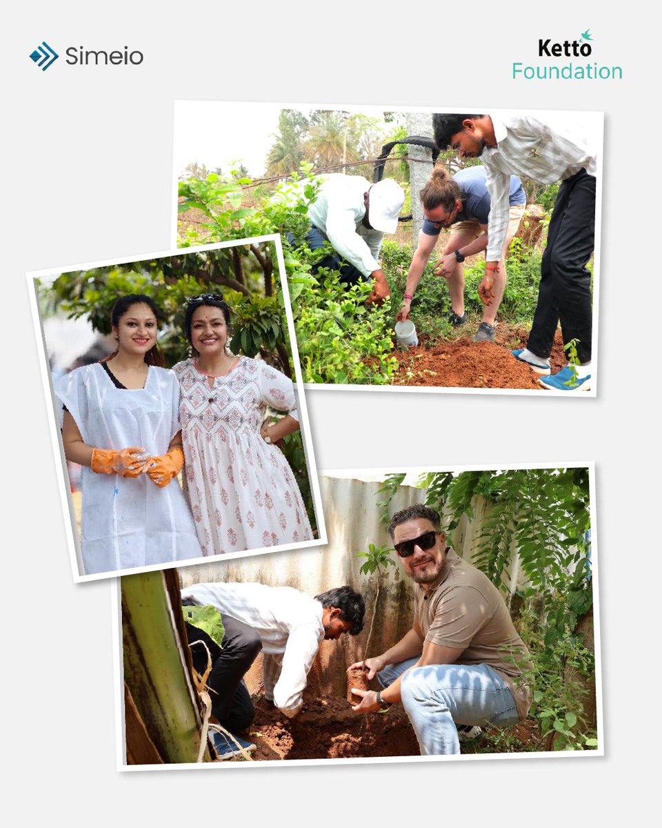 KettoFoundation's tweet photo. Meaningful change begins with simply showing up and working alongside communities.
Supporting @Simeio  team in driving high impact value CSR engagement at Government Higher Primary School, Doddabele, has been an honour and delight. Painting the school spaces, planting saplings across the village, understanding panchayat and SHGs requirements alongside students helped us understand the next phase work we should deep dive into.

The initiative was concluded with support of our on-ground partner, Sarvodaya, and the local community. The day reflected power of collaboration and shared responsibility in action. 

Our gratitude to Chaithanya Nayak for trust and direction, Apoorva for being the best copartner for this! 

With Simeo Leadership- Frank D. Tony Boyle Fabiano Soares Adarsh Raghuram Jisson Jose and Shilpa Mishra Varun Sheth