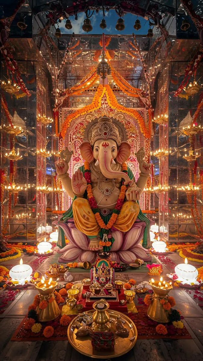 नौ निधि के दाता,
चारों फल के दाता,
तेरे चरणों में जो भी आए,
सुख संपत्ति पाता।

जय श्री गणेश 🙏