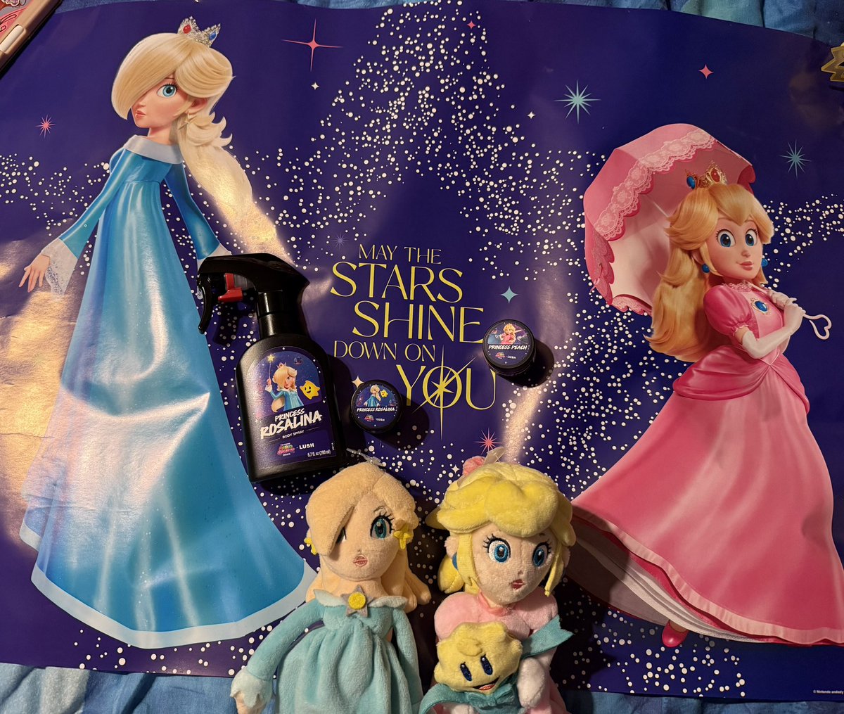 Had a good MAR10 day! Got the new Galaxy posters &amp; Lush products, Rosalina spray smells great! youtube.com/shorts/DdiDc1_… #Mar10day #Nintendo