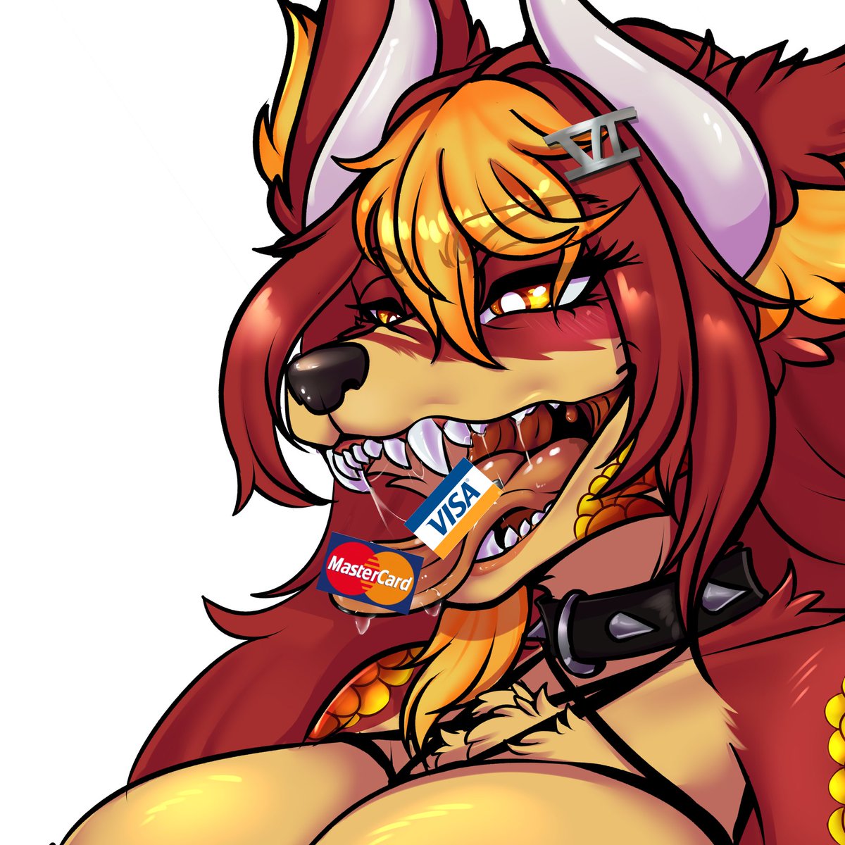 EmberTalks 🔥🌕 WereDragon VTuber tweet media