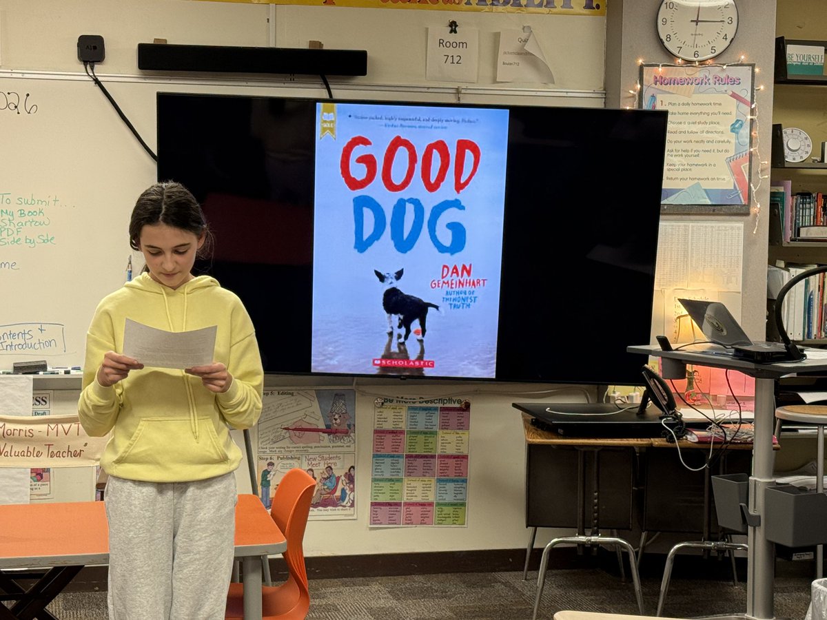 jmorris2's tweet photo. Another fantastic round of 6th grade book talks. 📚#publicspeaking @bpbroncos https://t.co/mgSYzAIwa5