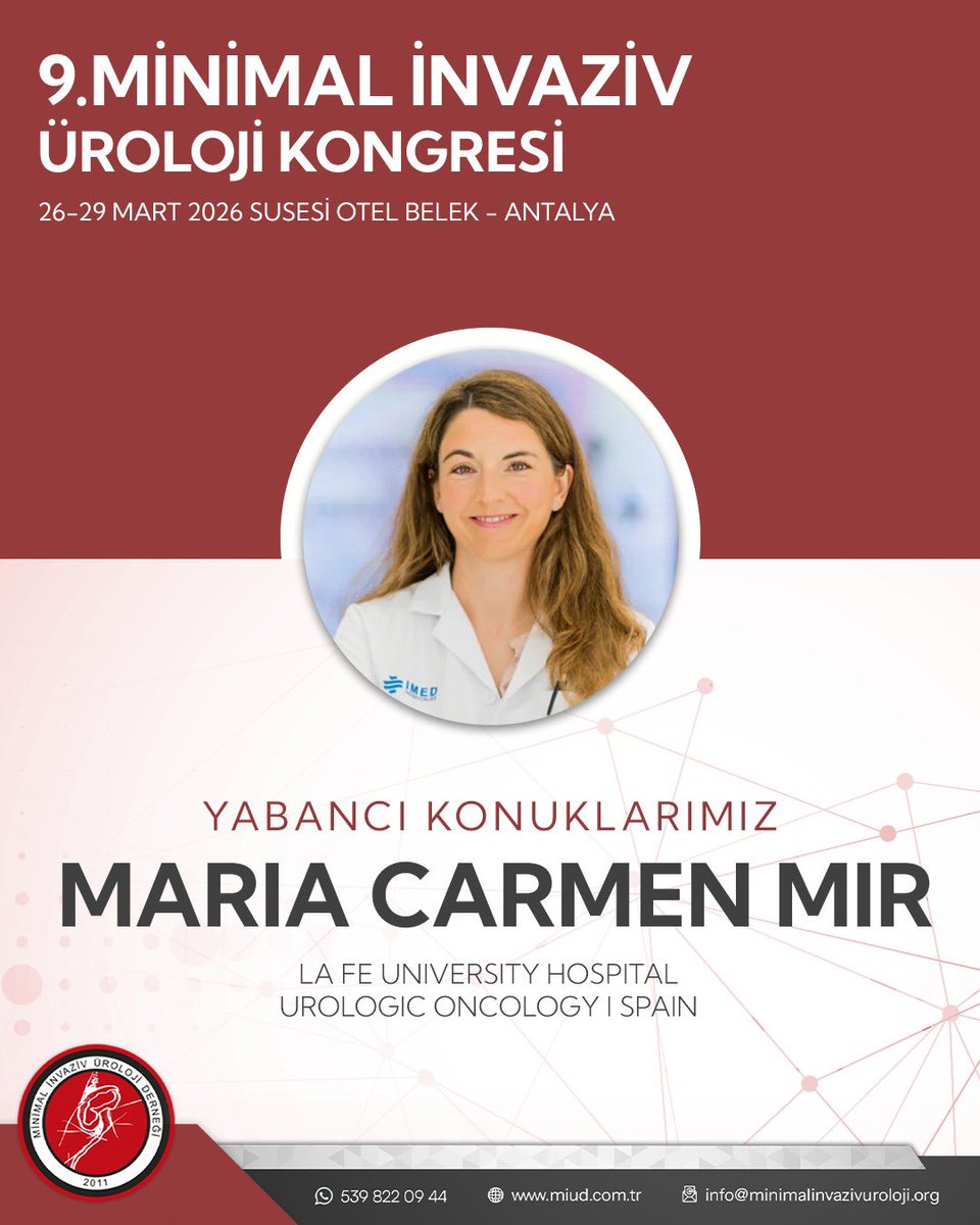 Minimal İnvaziv Üroloji Derneği tweet media