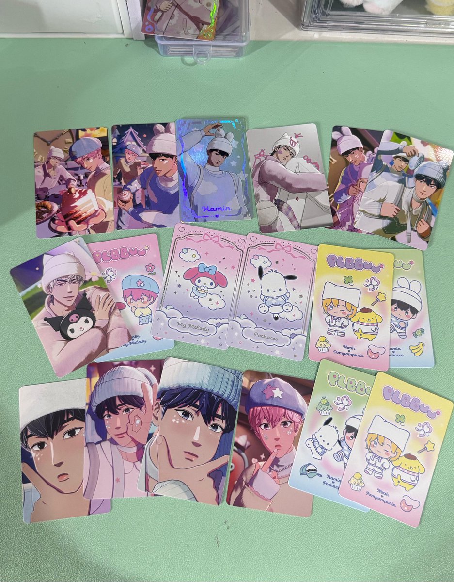 Bukber berburu takjil❌
Bukber berburu pc✅
Buat yanf mau datang kesini, aku sama <a href="/hamiin_noonaid/">daa_minie</a> mau kasih sedikit freebies pc. Nanti pcnya gacha dan limited yah so grab it fast!

*Sneak peak pc nya yang bakal dibagi

Let’s celebrate together and see u 💙💜💗❤️🖤