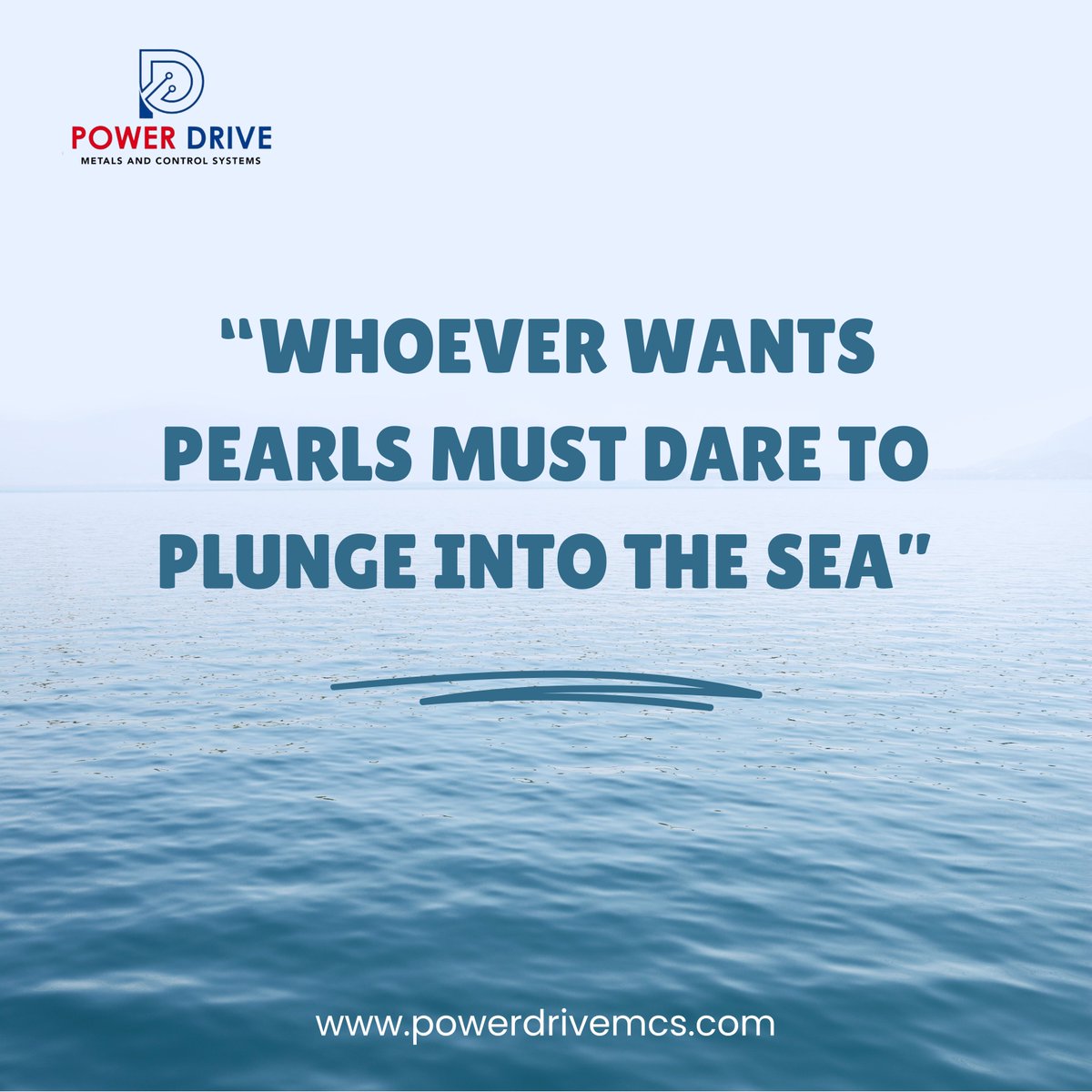 PowerDrive2020's tweet image. Success belongs to those who are bold enough to take the first step. Just like pearls are found deep in the ocean, great achievements come to those who dare to explore beyond their comfort zone.

🌐 powerdrivemcs.com

#PowerDriveMCS #IndustrialSolutions  #PDMCS #motivation