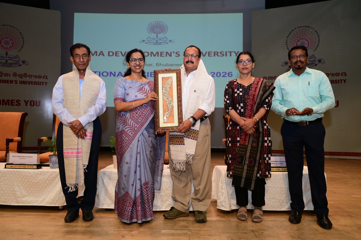 RDWUniversity's tweet photo. The University had observed National Science Day on 28-02-2026. Prof. Omkar Nath Mohanty, Director-Technology &amp; Academic initiative, had graced the occasion as Chief Guest. All the staff and students of the University had attended the event. https://t.co/xeFe3jnMn0