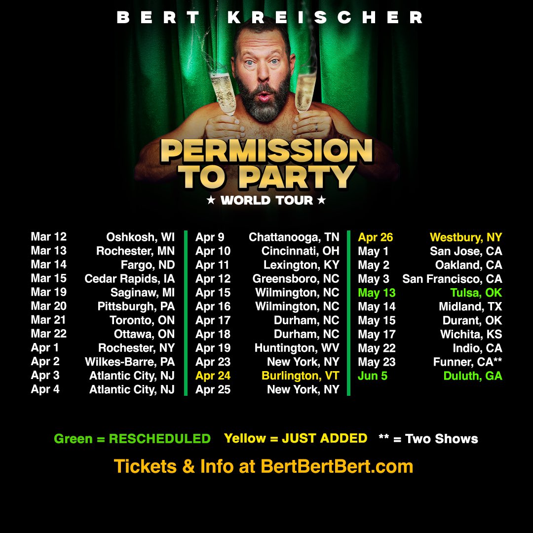 bert kreischer tweet media