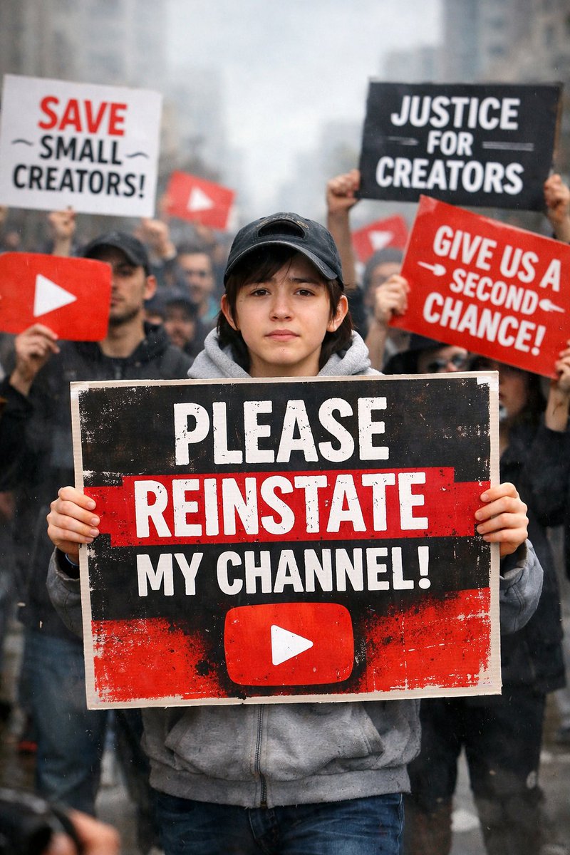 advis_world's tweet photo. @TeamYouTube Many creators were given a 2nd chance and their channels were reinstated. Why are small creators like us still ignored? Please review our case again and reinstate my channel . We trusted YouTube and worked hard for years. Pls reply 
https://t.co/WRNGDx7w4k https://t.co/qhv6m2eZDt