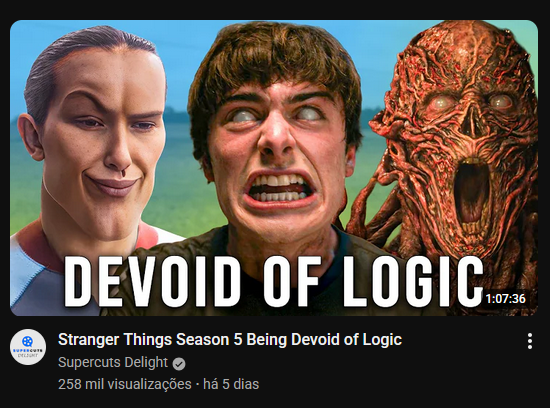 tf do you mean there's a 5th season of fucking Stranger Things, who the hell still watches this crap

like, one season was perfect for it, two was fine, three and forward is asking to be beaten with a stick, it's so boring