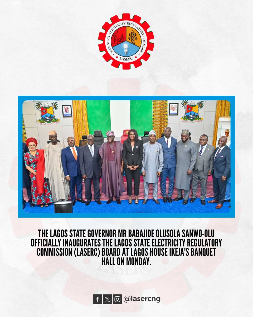 Lagos State Electricity Regulatory Commission tweet media