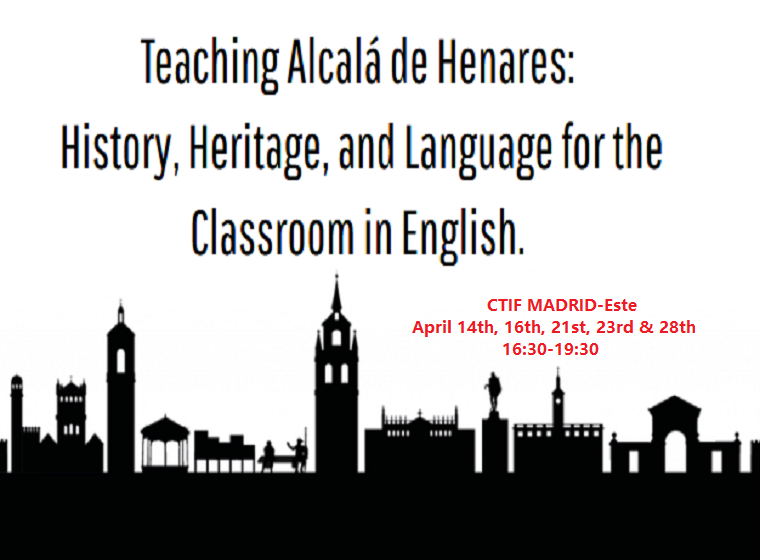 brianadsilva's tweet photo. 📚✨ Celebra el Día del Libro con la sesión especial del 23 de abril del curso Teaching Alcalá de Henares History, Heritage and Language.
👉 ¡Inscríbete!
🔗 https://t.co/0Af0ZNU598 https://t.co/Ngs5GJRbjQ