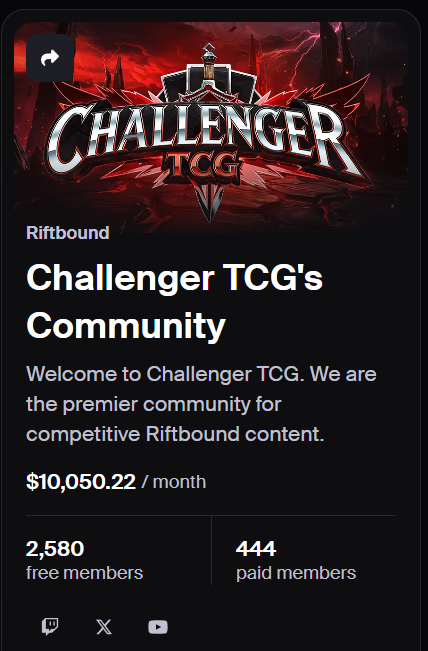 Challenger TCG tweet media