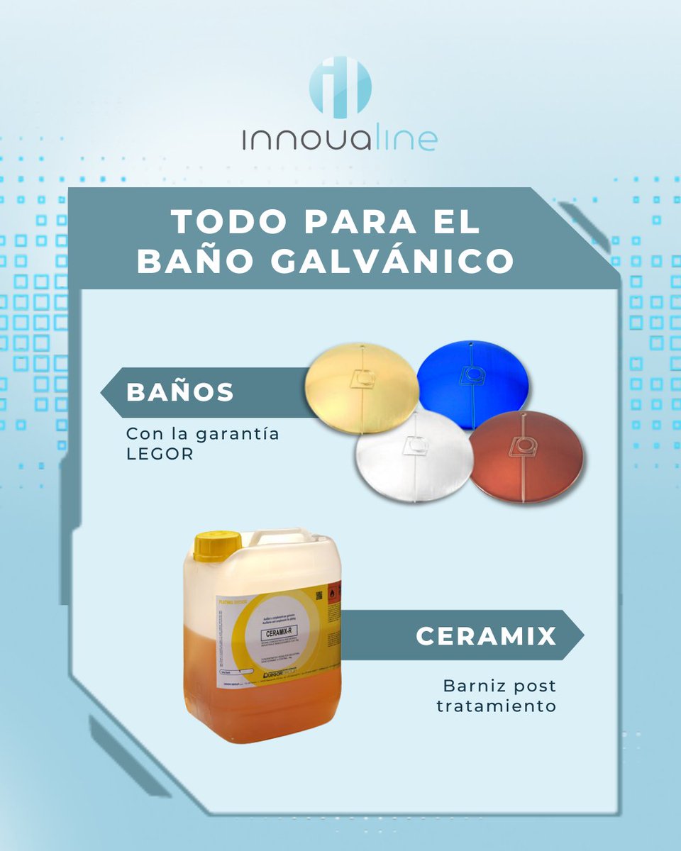 Innovaline's tweet photo. ¡El mercado evoluciona y el oro se encarece! 📈
✨ Es el momento ideal para innovar en tu taller con alternativas muy rentables
¿Ya conocías los baños galvánicos con garantía #LEGOR? 💍👇

https://t.co/ErX4aLJO9M

#Innovaline #Joyeria #BañoGalvanico https://t.co/QZ14dnNJxD