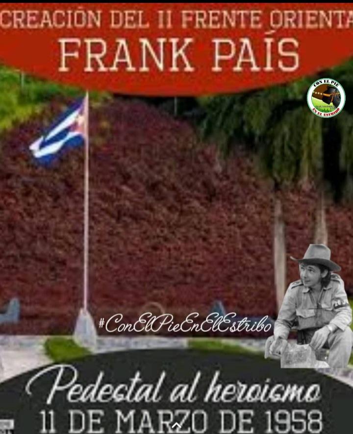 Fundado por el GE Raúl Castro Ruz,#CubaViveEnSuHistoria