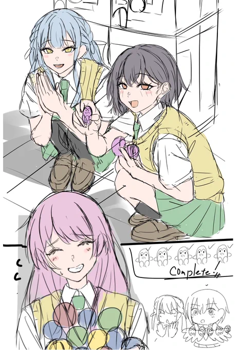 wip 続編は羽丘3人仲睦まじく過ごしてほしい 