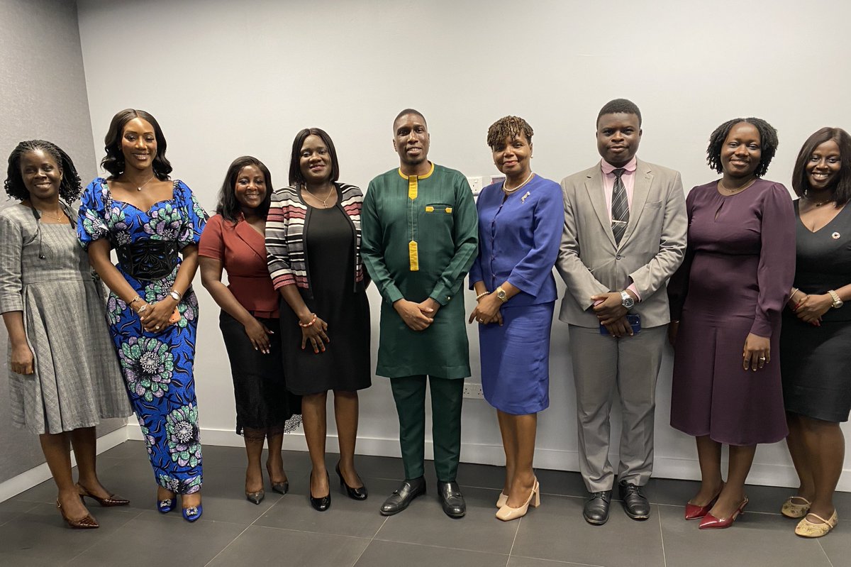 globalcompactgh's tweet photo. Earlier this week, @globalcompactgh paid a courtesy call to @thebankofghana to explore areas of strategic alignment on sustainable finance, strengthening ESG capacity in the banking sector &amp; supporting Ghana's broader sustainability agenda🤝🌍

#GCN_Ghana #SustainableFinance https://t.co/bHCpnchvt8