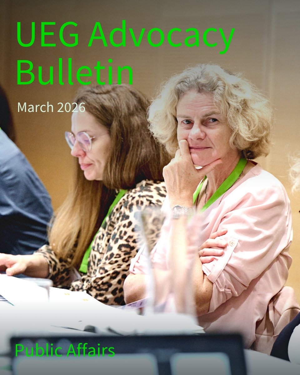 my_ueg's tweet image. 📌 UEG Advocacy Bulletin – March 2026

In this edition we cover: 
▫️#CRC Month and #WorldObesityDay
▫️Member Society initiatives from Portugal and the Czech Republic
▫️... and more!

Read more ➡️ bit.ly/3NwctNG