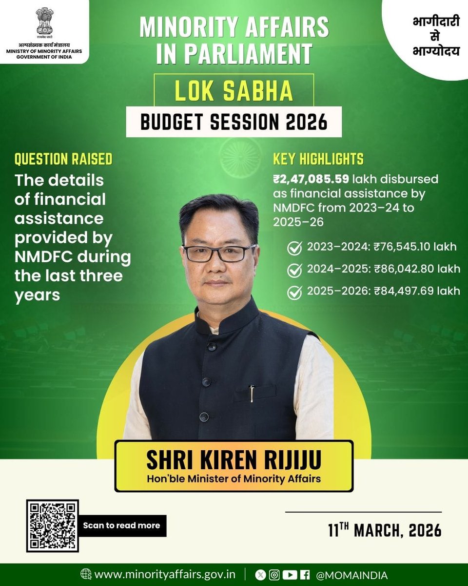 Ministry of Minority Affairs tweet media