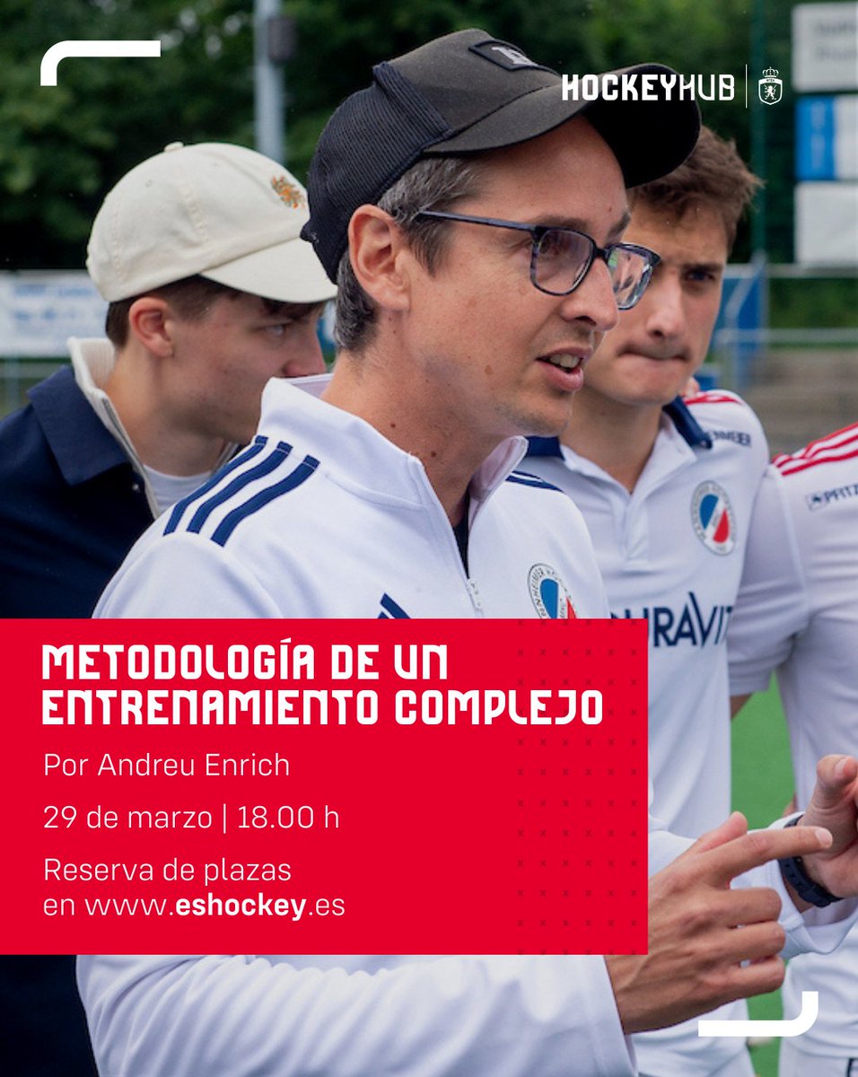 rfe_hockey's tweet photo. 💻 𝐅𝐨𝐫𝐦𝐚𝐜𝐢𝐨́𝐧 𝐨𝐧𝐥𝐢𝐧𝐞: 𝐌𝐞𝐭𝐨𝐝𝐨𝐥𝐨𝐠𝐢́𝐚 𝐝𝐞 𝐮𝐧 𝐞𝐧𝐭𝐫𝐞𝐧𝐚𝐦𝐢𝐞𝐧𝐭𝐨 𝐜𝐨𝐦𝐩𝐥𝐞𝐣𝐨

👤 Andreu Enrich
📆 29 de marzo
⌚️ 18.00 h

🔗 Reserva de plazas en https://t.co/zHFDhrW9f2

#HockeyEspaña https://t.co/O0HCXC9KFf