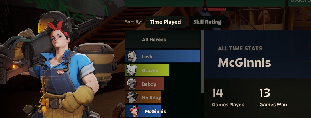 When do the horrors start, surely she isn’t actually this good #deadlock