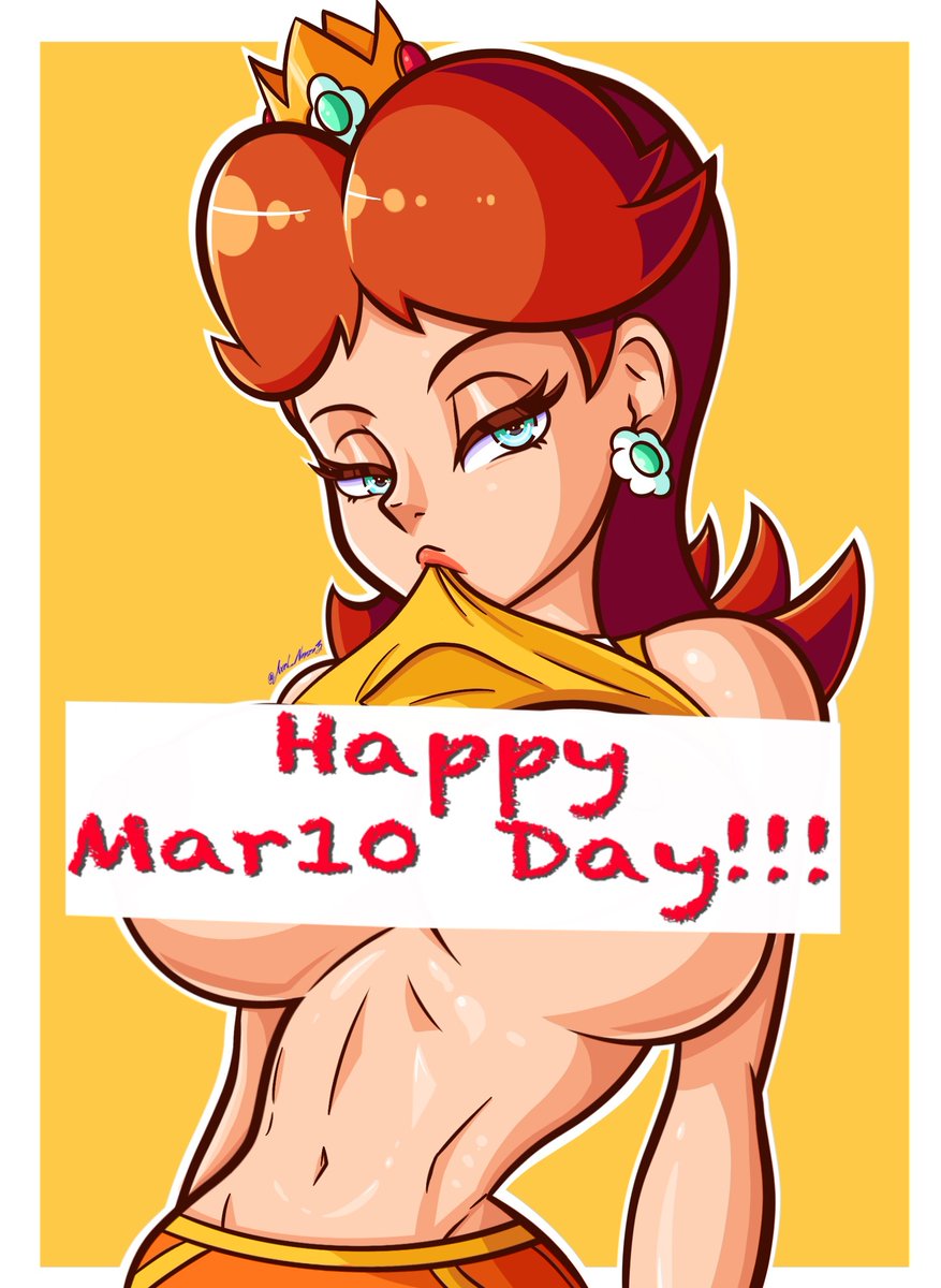 Happy mario day! 
#Mar10Day #PrincessDaisy