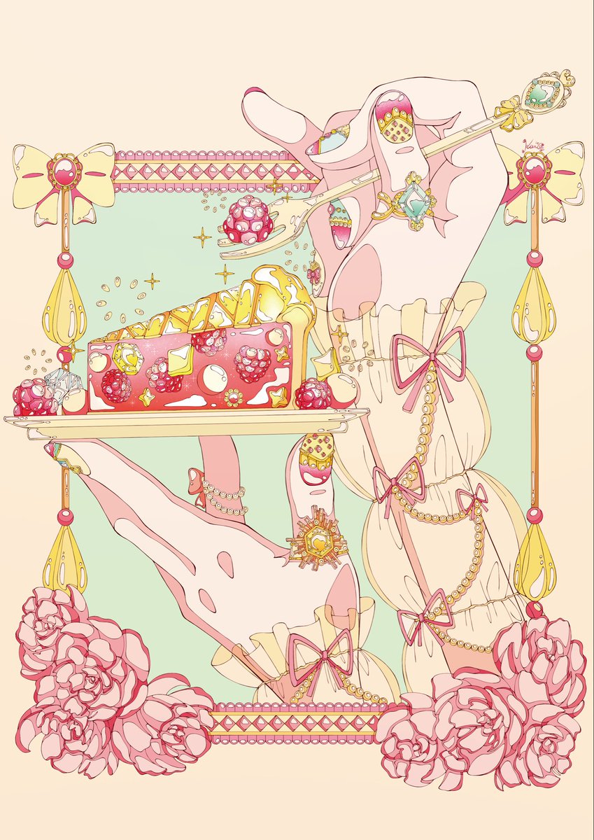 Kana15913166's tweet photo. ピンクとリボンとハート
#イラスト　#illustration https://t.co/NxPdFqvVR5